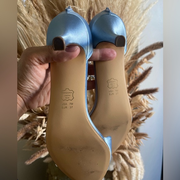 Nina shoes Size 7M in Crystal Blue - Picture 3 of 6